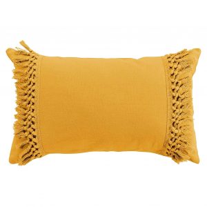 Dekoracyjna podłużna poduszka Salma z frędzlami 50×30